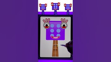6️⃣ Sprunki OC Six (From Numberblocks) phase 1-2 X #emoji 😳