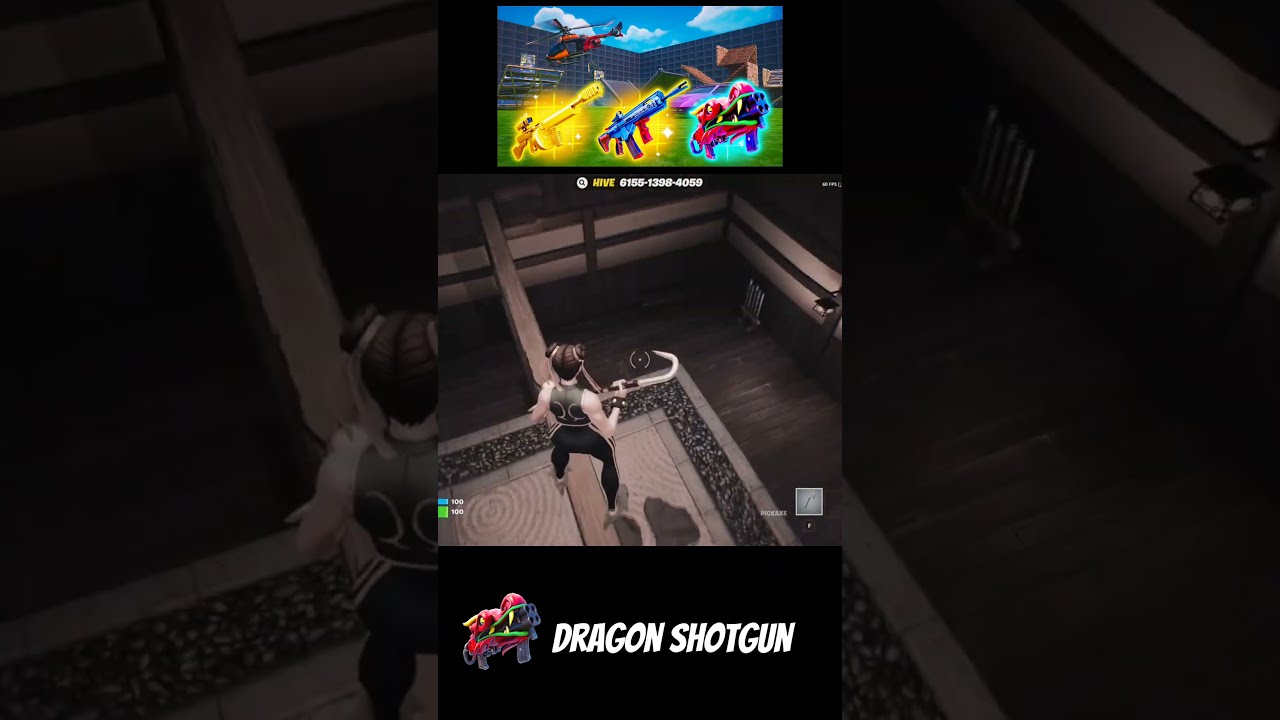  Como Conseguir A Dragon Shotgun No 1V1 WITH EVERY GUN Fortnite