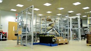 Robotic Palletizing Cell | Universal Robots | Cobots | ONExia Inc