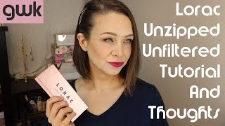 Eyeshadow Tutorial With Lorac Unzipped Unfiltered | Over 35 + Dry Skin