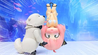 Bond bites Anya！！【SPY×FAMILY】【Stop motion】【Nendoloid】