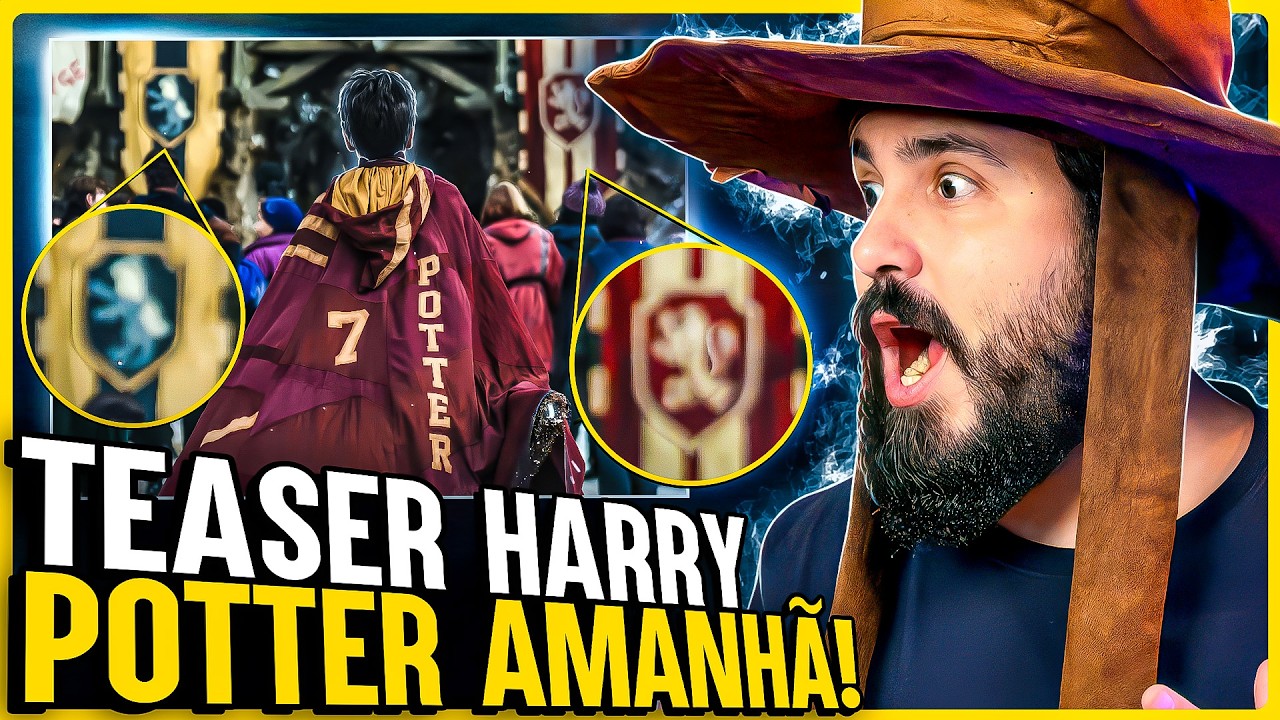 CONFIRMADO TEASER DA SÉRIE HARRY POTTER PARA AMANHÃ + ANÁLISE DA FOTO REVELADA