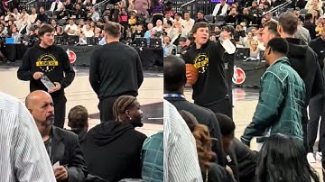 Austin Reaves is het zat dat Luka Doncic hem trollen, dus hij neemt wraak 😂