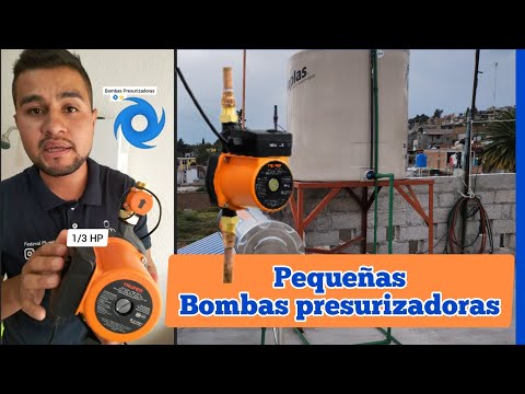 Video: Bombas de agua que aumentan la presión del agua
