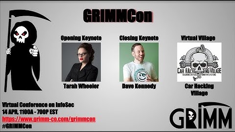#GRIMMCon - David Kennedy - Closing Keynote - Finding the Calm: In the Storm