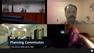 Grass Valley Planning Commission Meeting 07/21/2020