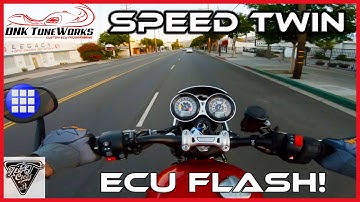 Triumph Speed Twin ECU Flash with TuneECU