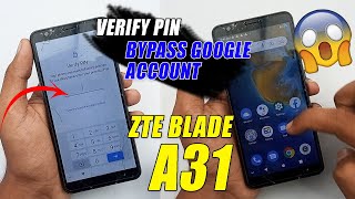 How To Reset ZTE Blade A31 Verify Pin - Bypass Google Account Verification PIN Unlock