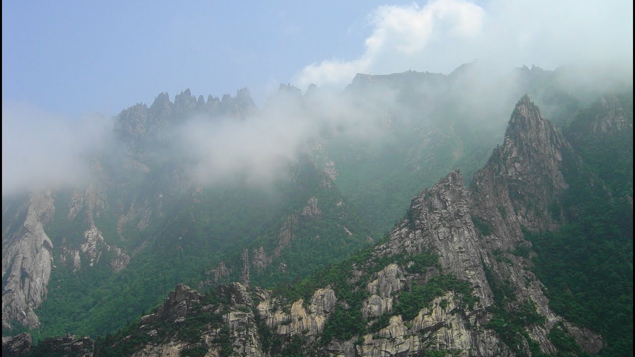 금강산(목란관-삼록수-금강문-무대바위)