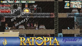 Ghost Plays - Ratopia - Figuring out taxes still  EP7