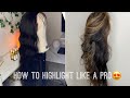 How to add highlights to frontal wig | Luhrackston