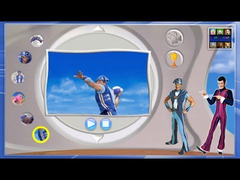 lazy town sportacus airship