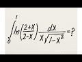 Solving A Classic &amp; Complex Integral That Never Gets Old! || Advanced Calculus Problem 