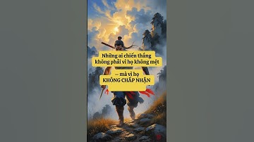 Lười biếng đội lốt LÝ DO - âm thầm huỷ hoại bạn mỗi ngày. #mindset #trietlysong