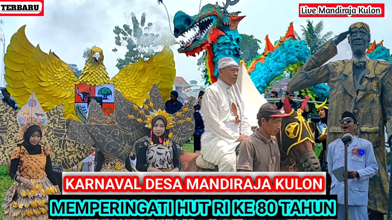 KARNAVAL DESA MANDIRAJA KULON || Live Lapangan Mandiraja Kulon