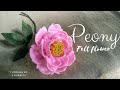 How to Make Beautiful Peony Felt Flower - Peony Felt Flowers #DIY (Step by Step)