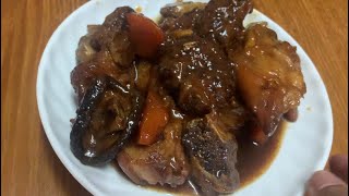 Pork Pata With Dried Mushroom/ Chinese Recipe