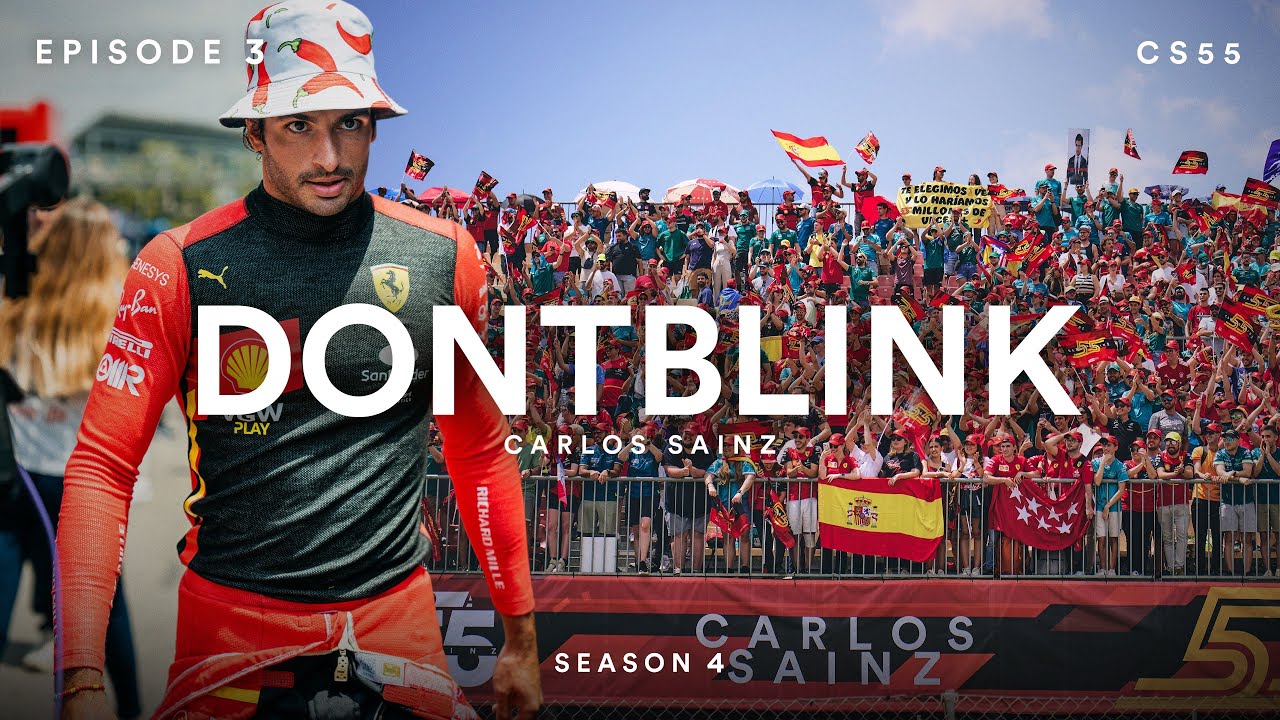 MY POLE \u0026 PODIUM AT MONZA WITH THE TIFOSI by CARLOS SAINZ | DONTBLINK EP4 SEASON FOUR