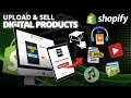 How to sell digital products on shopify