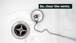 Bathtub Drain Gurgles When Toilet Is Flushed Noise Removal Guide