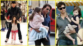 Tom Cruise and Suri Cruise Each Other Bonding Moments #love