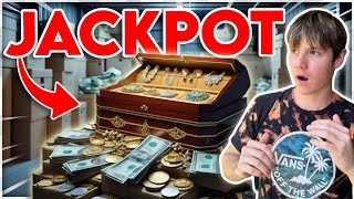 JACKPOT!! I BOUGHT AN ABANDONED STORAGE UNIT FULL OF MONEY!