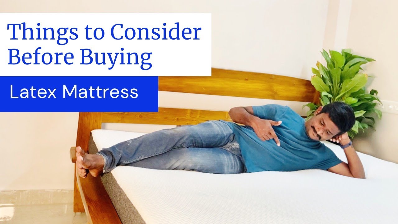 certified latex mattress in india