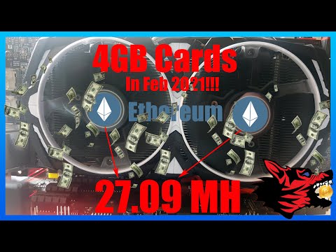 Ethereum 27MH On 4GB Cards Still!! | In 2021 CRAZY