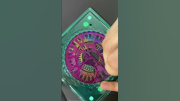 ASMR Spirograph Sound Therapy | Satisfying Art for Peace! #art #shorts #spirograph #asmr #satisfying