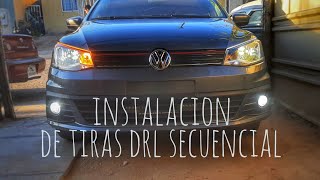 Instalando luces led drl switchback secuenciales ( leer la descripción) | El Del Gol Gris