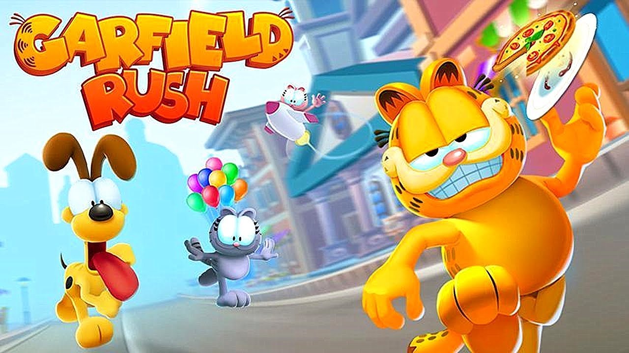 Corrida do Garfield jogo, Garfield Rush, joguinho do gato Garfield