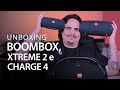 JBL CHARGE 4, XTREME 2 e BOOMBOX - Testamos as caixas mais populares [Unboxing]