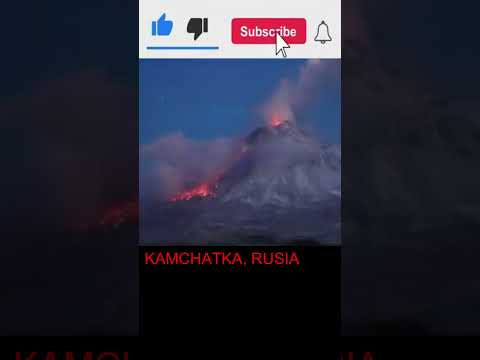 Βίντεο: Bezymyanny - το ηφαίστειο της Καμτσάτκα. Εκρηξη