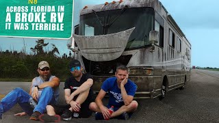 Driving The FREE Abandoned RV Across Florida…It Was Terrible