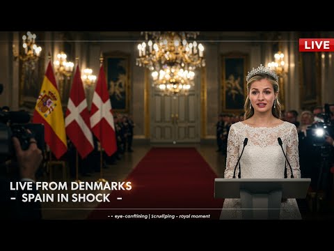 أ علن للتو اليوم حفل زفاف الأميرة ليونور الملكي على الهواء مباشرة من الدنمارك وإسبانيا في حال
