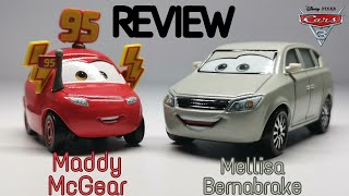 Cars 3 REVIEW: Maddy McGear y Mellisa Bernabrake - Mattel Diecast 1:55 🇹🇭