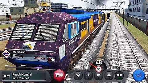 Indian Train Simulator - Special Livery WDP-4 Humsafar Express - Kota to Sawai (Ver 2021)