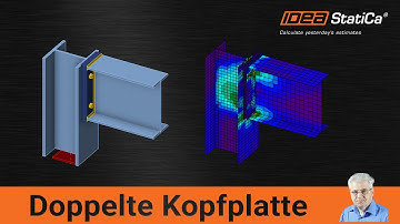 IDEA StatiCa: Doppelte Kopfplatte Tutorial (2 Methoden)