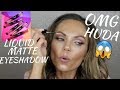 HUDA BEAUTY MATTE & METALS MELTED SHADOWS | CAN YOU APPLY DRY SHADOWS OVER TOP?