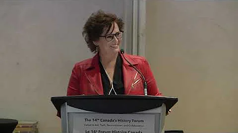 Connie Wyatt Anderson at the 14th Canada's History Forum