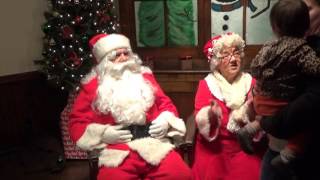 Meet and Greet with Santa, Mrs Claus, Tamaqua Community Arts Center, Tamaqua, 12-4-2015