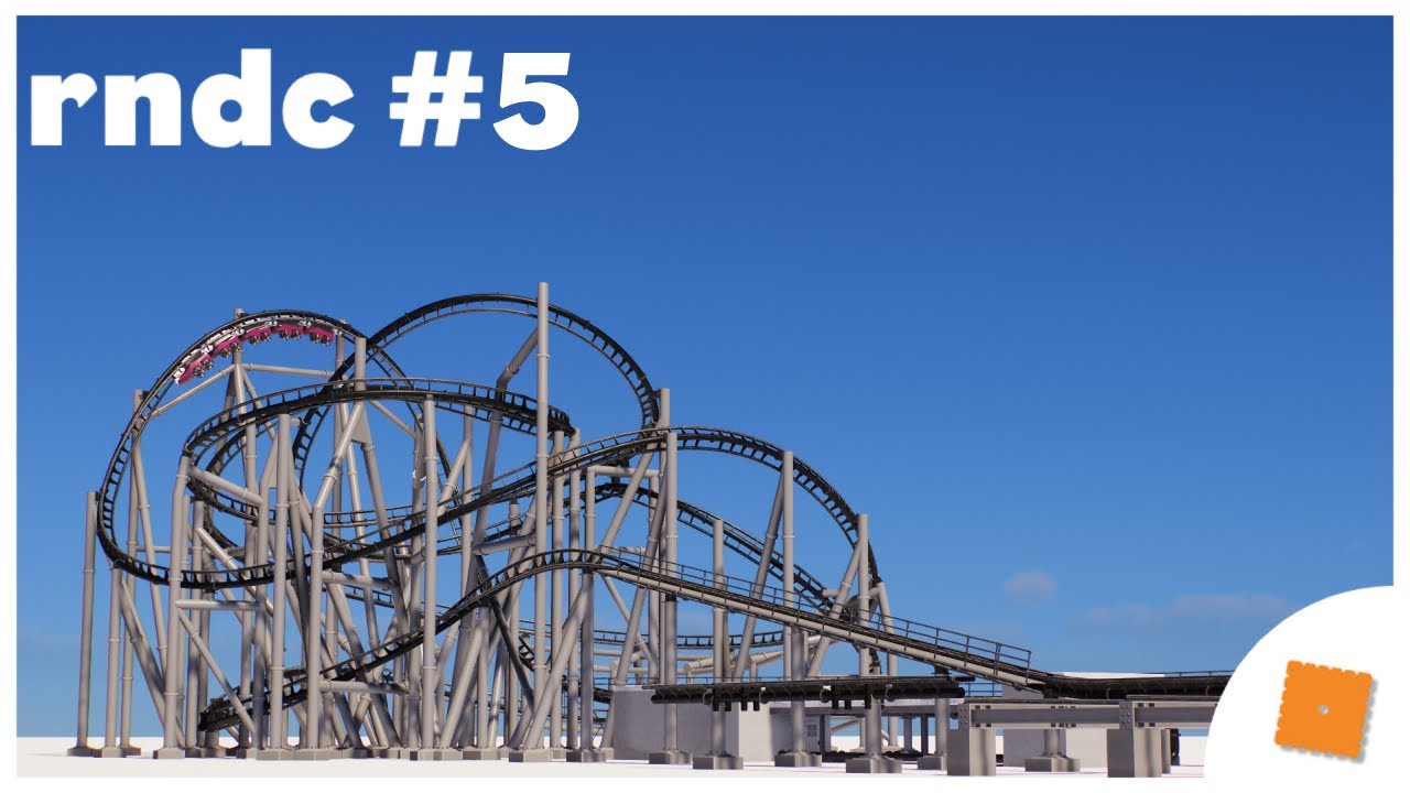 RNDC #5 - Biogenesis | Custom Spaghetti Bowl Coaster in Planet Coaster 2