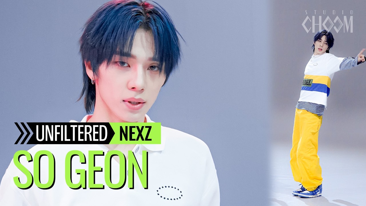 UNFILTERED CAM] NEXZ SO GEON(소 건) 'Mmchk' 4K | STUDIO CHOOM