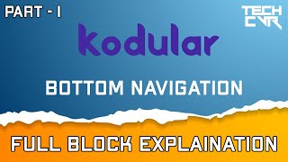 Bottom Navigation | Full Block Explanation | Tech CVR Live Stream screenshot 3