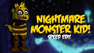 Nightmare Monster Kid | Speed Edit!