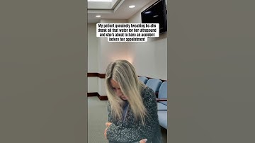 Holding your bladder for an ultrasound is HARD! #ultrasound