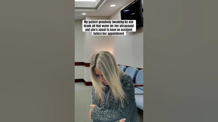 Holding your bladder for an ultrasound is HARD! #ultrasound