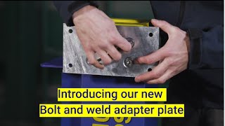 Bolt and Weld Adapter Plate (Attach almost anything to a #shippingcontainer) by Domino Clamps 852 views 10 months ago 4 minutes, 1 second