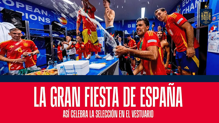 Así fue la gran fiesta de España en el vestuario | 🔴 SEFUTBOL