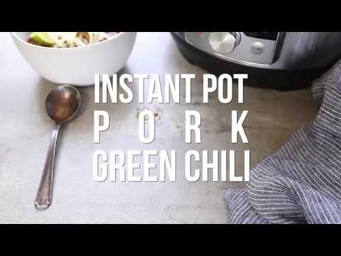 Instant Pot Pork Green Chili Stew